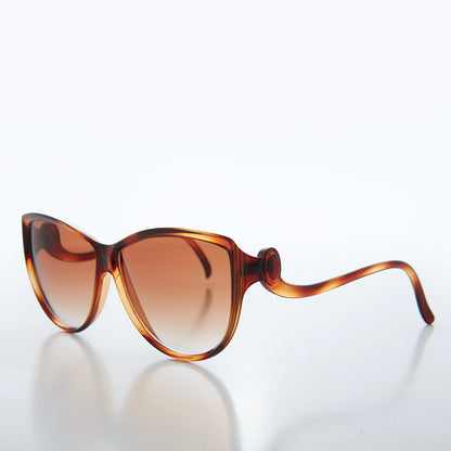 Glamorous Cat Eye Vintage Sunglasses - Nina