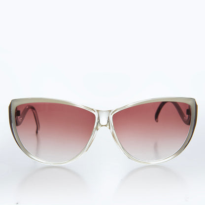 Glamorous Cat Eye Vintage Sunglasses - Nina