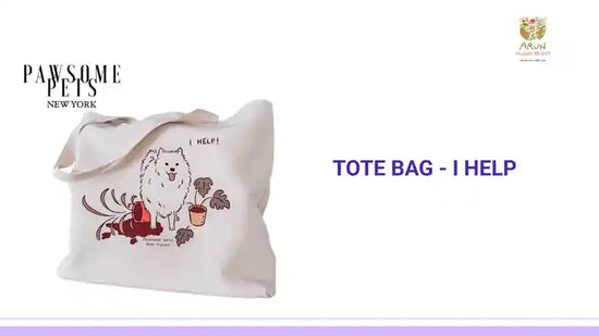 TOTE BAG - I HELP by@Outfy