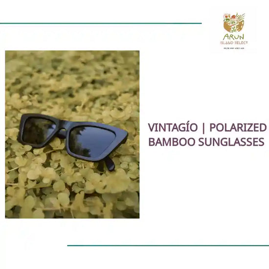 Vintag&iacute;o | Polarized Bamboo Sunglasses by@Outfy